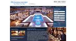 Desktop Screenshot of cruiseoceania.com